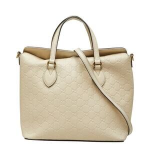Gucci Guccissima Handbag White